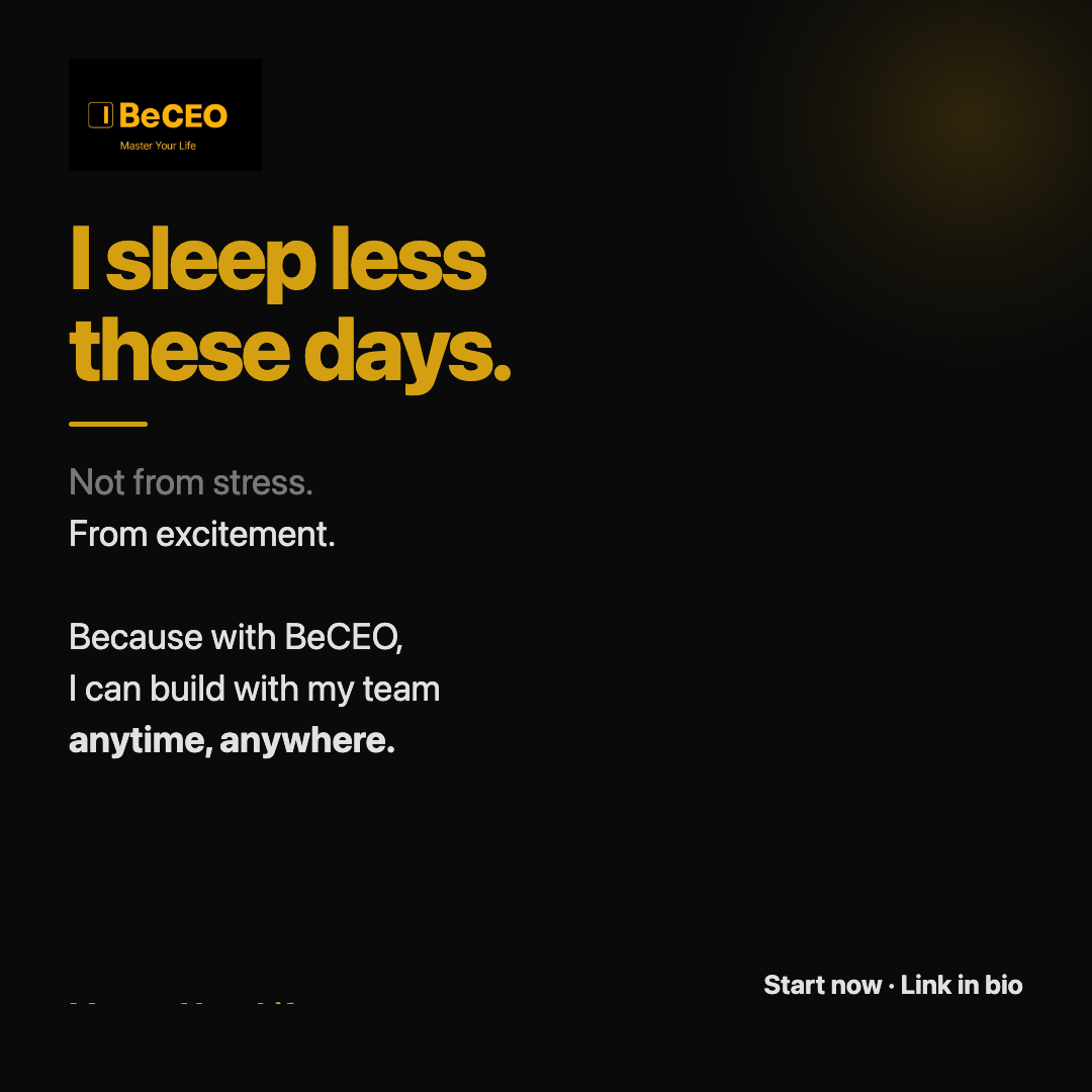 I sleep less these days